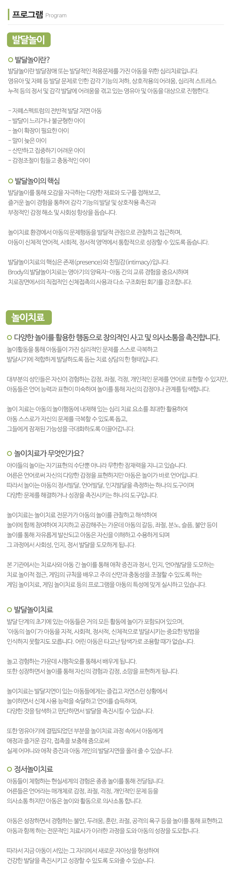 아이원언어발달센터동탄지점_내용